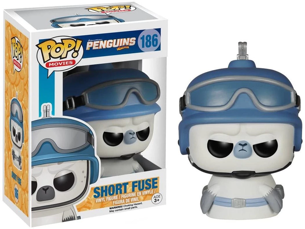 Dragons Trading Figures & Statues Funko POP! Movie: Penguins Of Madagascar - Short Fuse Pop 3 Dragons Trading Figures & Statues Funko POP! Movie: Penguins Of Madagascar - Short Fuse Pop