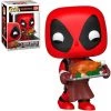168 Dragon Trading Inc New Arrival Marvel Holiday: Deadpool W/ Turkey Pop Vinyl Figure