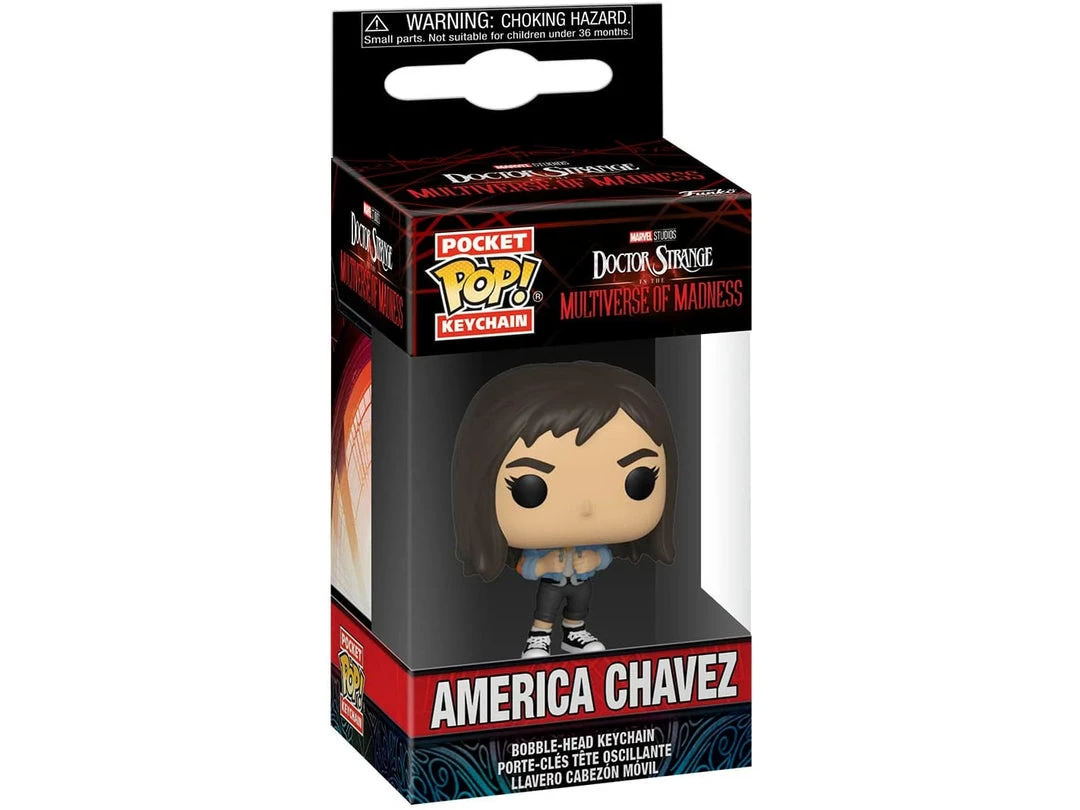 Dragons Trading Keychain: Doctor Strange In The Multiverse Of Madness! - America Chavez 4 Dragons Trading Keychain: Doctor Strange In The Multiverse Of Madness! - America Chavez