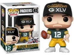 Dragons Trading NFL: Packers - Aaron Rodgers SB Champions XLV Pop New Arrival