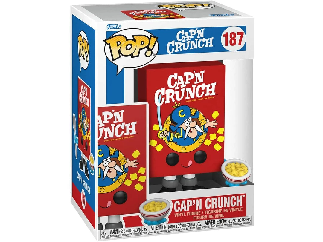 Dragons Trading Vinyl - Quaker- Cap'N Crunch Cereal Box Pop 4 Dragons Trading Vinyl - Quaker- Cap'N Crunch Cereal Box Pop