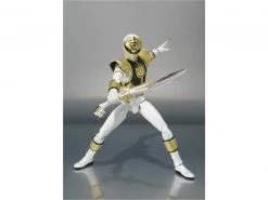 Dragons Trading Tamashii Nations S.H. Figuarts Mighty Morphin Power Rangers White Ranger Figure Bandai & Banpresto