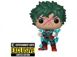 Dragon Ball Z My Hero Academia - Deku Full Cowl Glow-in-The-Dark Pop! (Entertainment Earth)
