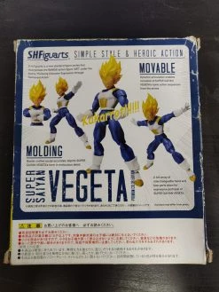 Dragons Trading S.H. Figuarts: Dragon Ball Z - Super Saiyan Vegeta (DAMAGED) Bandai & Banpresto