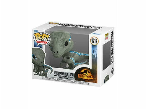 Dragons Trading Jurassic World Dominion - Velociraptor (Blue & Beta) 4 Dragons Trading Jurassic World Dominion - Velociraptor (Blue & Beta)