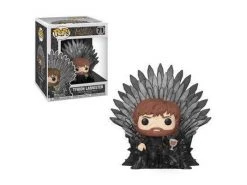 Dragons Trading Figures & Statues Funko Pop! Deluxe: Game Of Thrones S10- Tyrion Lannister Sitting On Iron Throne