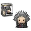 Dragons Trading Figures & Statues Funko Pop! Deluxe: Game Of Thrones S10- Daenerys Targaryen Sitting On Iron Throne